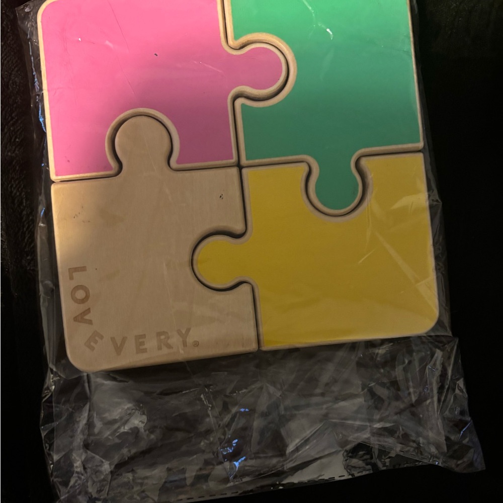 Lovery Colorful Wooden Puzzle for Kids